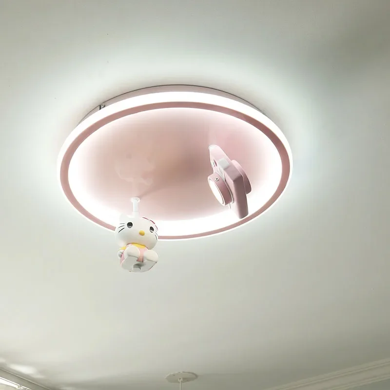 

Camera creative simple children's room ceiling lamp cartoon lamp round Nordic boys and girls bedroom lamp
