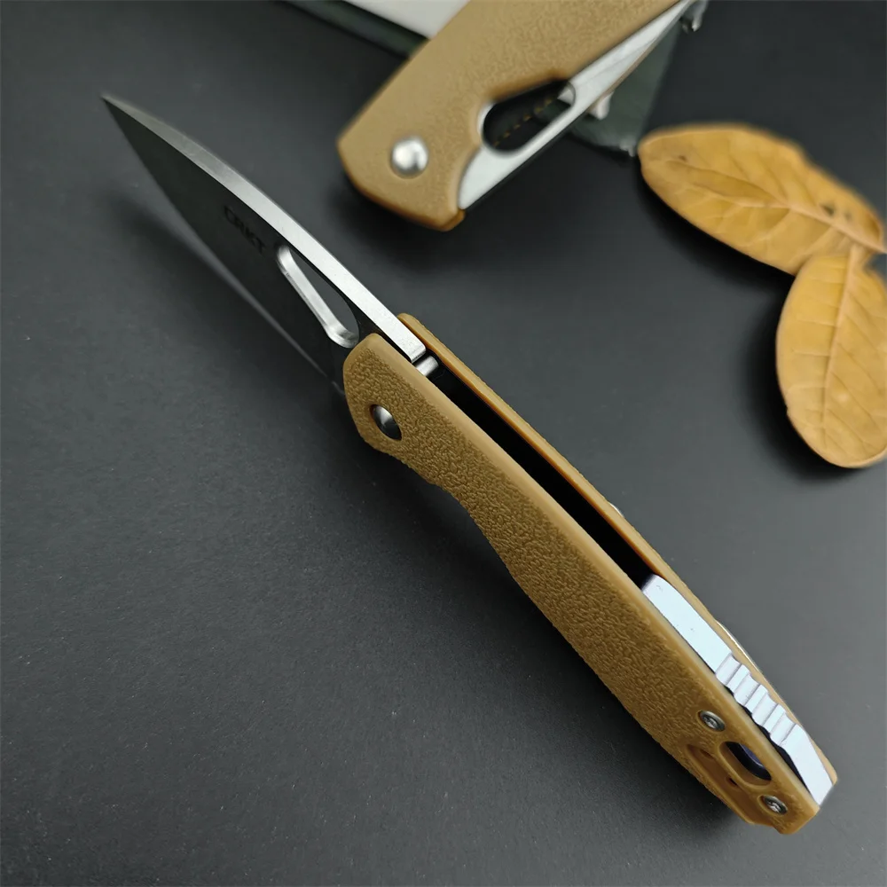 Tactical 5390 CR Piet Pocket Folding Knife CR8Cr13Mov Blade Nylon Glass Fiber Handles Outdoor Hunting Knives Rescue Camping Tool