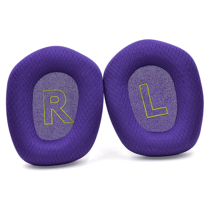 Logitech G733 이어폰 액세서리 교체 용 이어 패드 소프트 단백질 가죽 폼 스폰지 보호 슬리브 용 이어 패드 쿠션