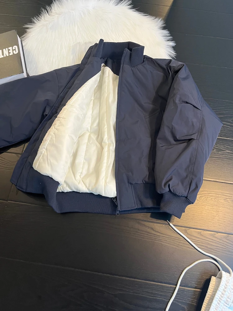 American Sle ort Cotton Jaet Cappotto da uomo autunno inverno Faion Brand High ape oulder Ball Game Cappotto capispalla casual