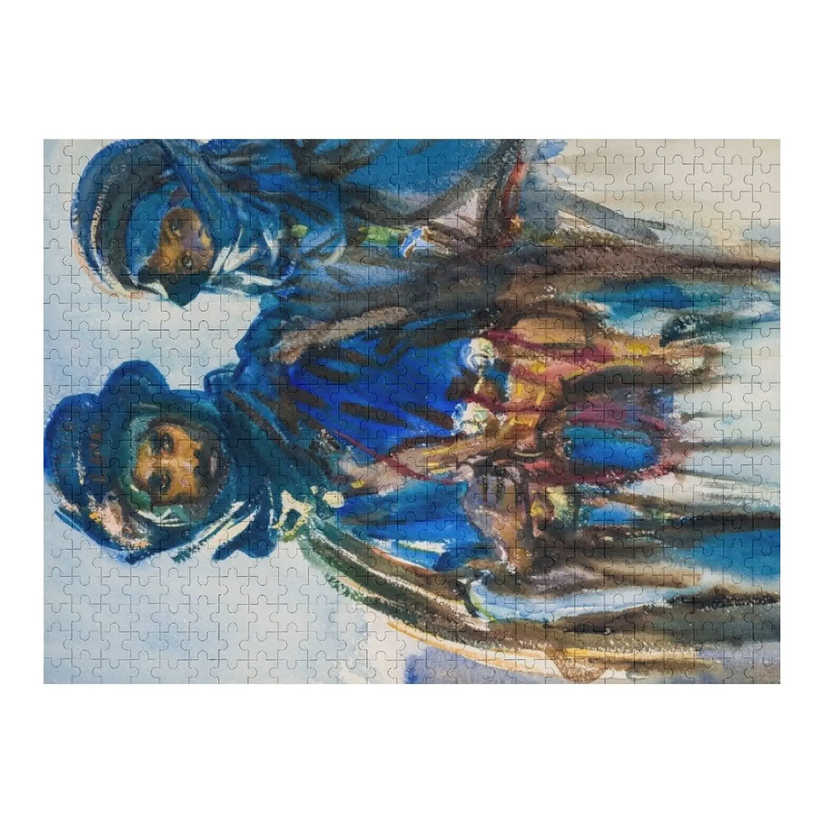 

John Singer Sargent - Bedouins Jigsaw Puzzle Adult Wooden Customized Photo Puzzle