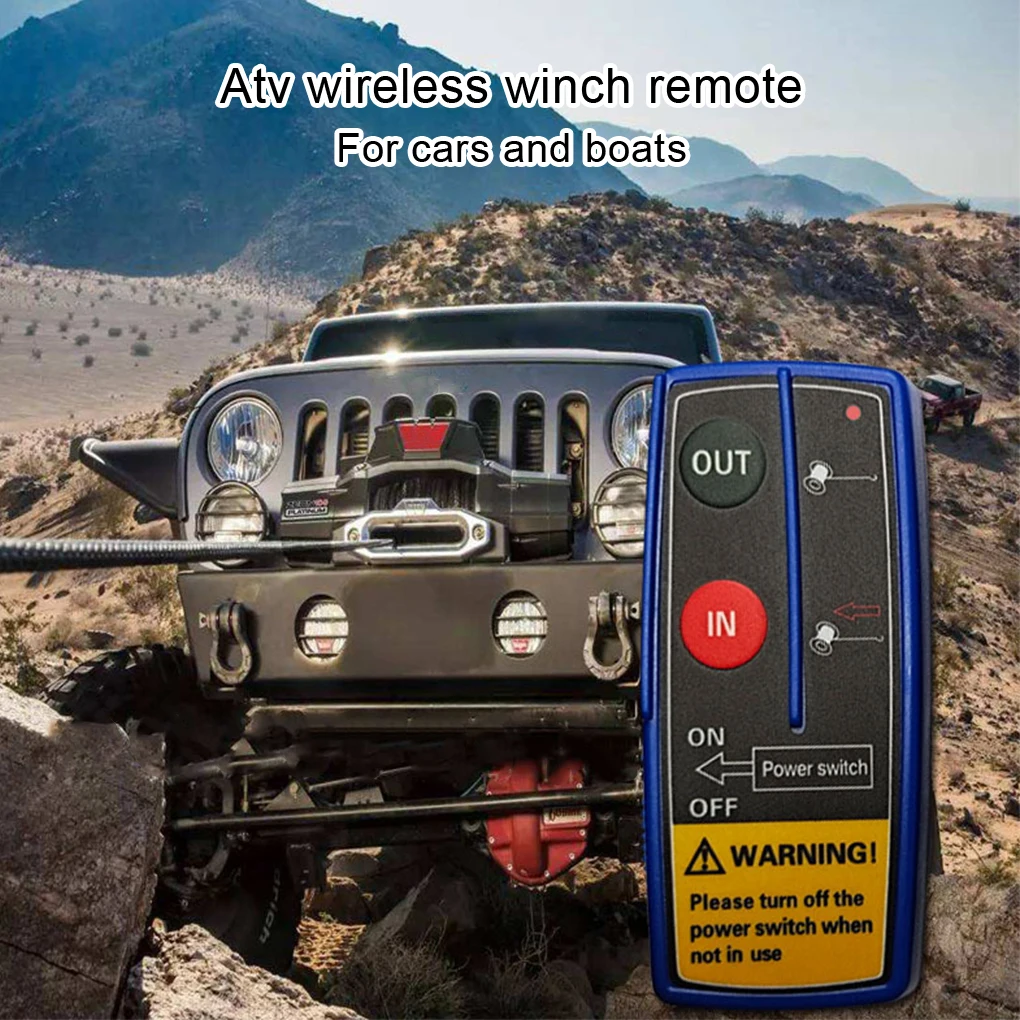 

12/24 В внедорожная беспроводная электрическая лебедка с дистанционным управлением, автомобильные лебедки, контроллер, автомобильные аксессуары