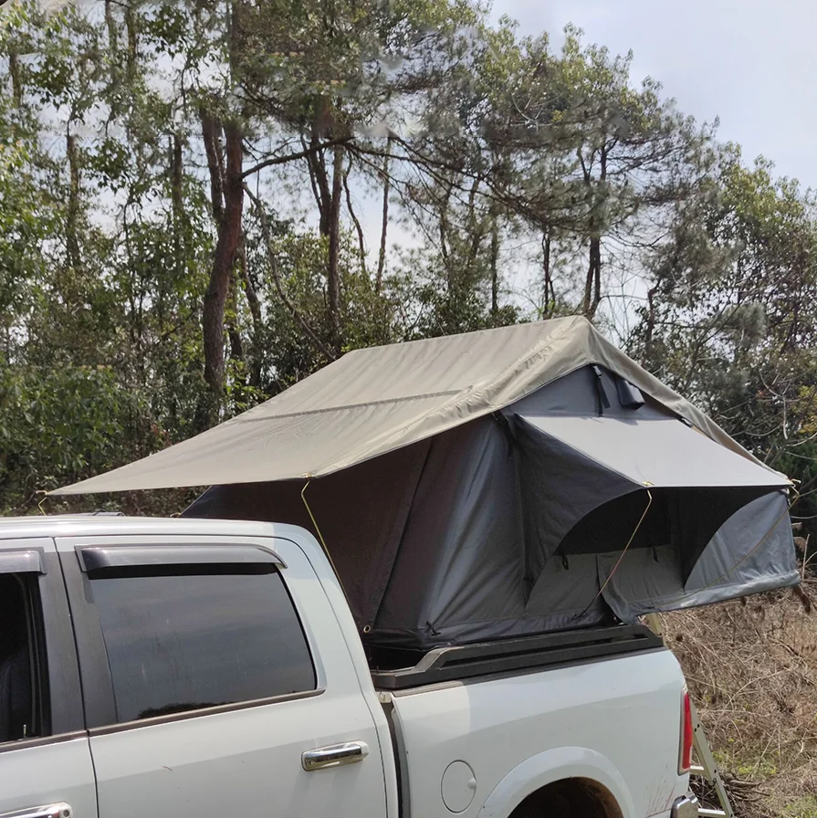 Factory wholesale rtt 4wd road top camp 2-3 person rooftoptenthardshell roof tent xxl with annex room