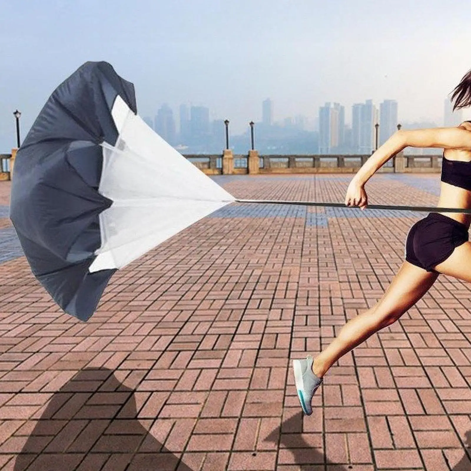 

Resistance Parachute Running Speed for Soccer Drilling Fitness Agility