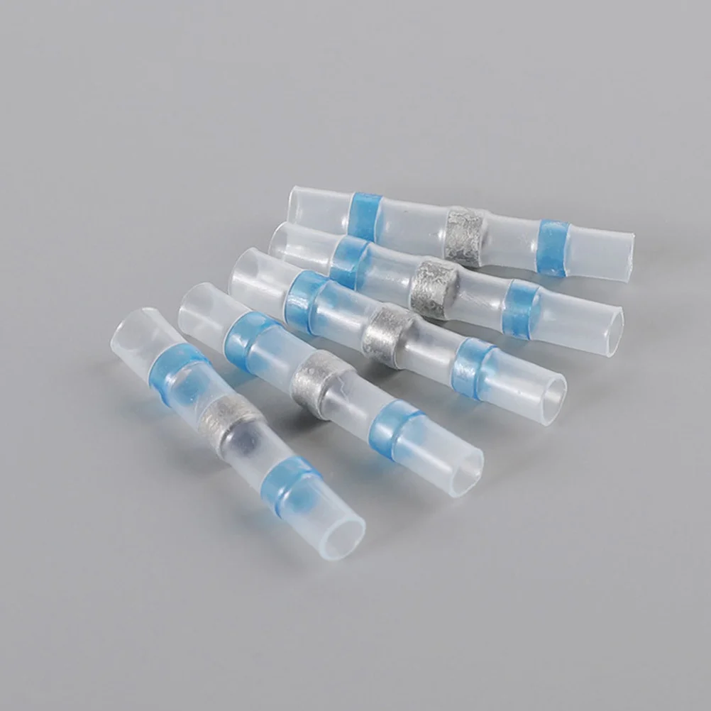 

200Pcs Solder Welding Sleeves Butt Connectors Kit Waterproof Sealed Electrical Terminals for Wire Joining