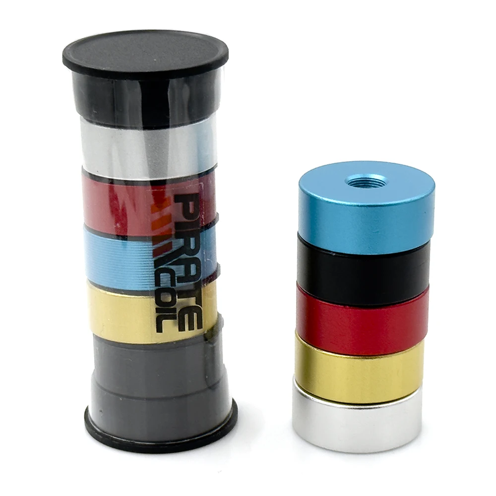 Support d'atomiseurs originaux, Base d'affichage RDA, support en aluminium, pont de réservoir à filetage 510, 5 pièces/lot