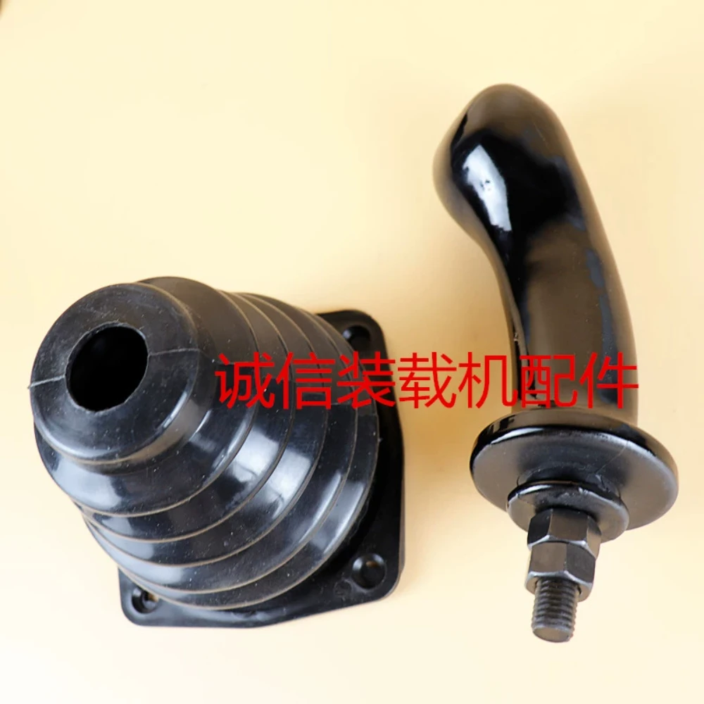 Loader forklift accessories Hydraulic pilot handle Single hydraulic lever Operating lever Monolever handle