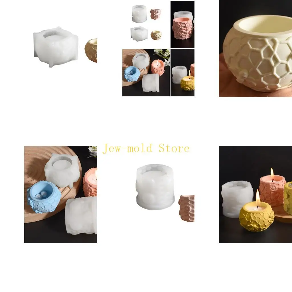 

C71B Storage Box Moulds Silicone Texture for Making Resin or Plaster Holders