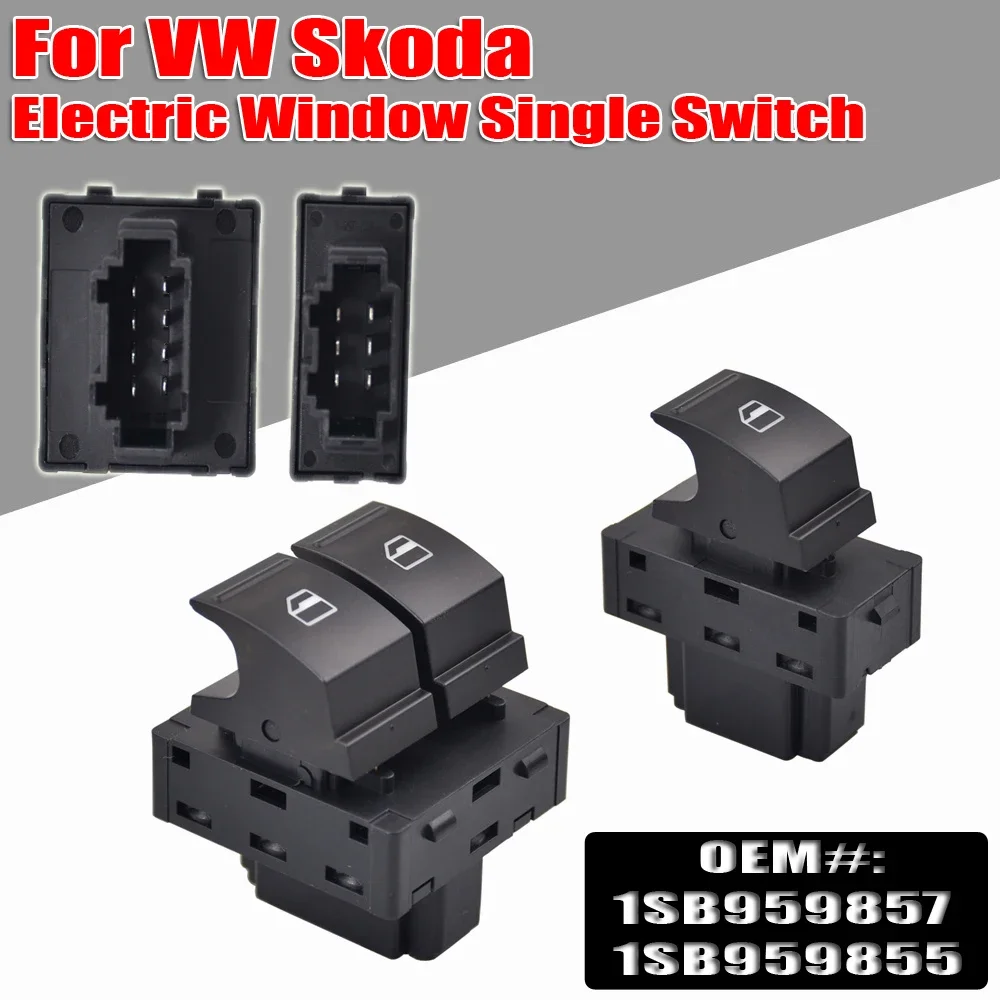 High Quality Window Lifter switch driver's side For Volkwagen VW E-up Skoda Citigo Seat Mii 2012 2013 Car Accessories