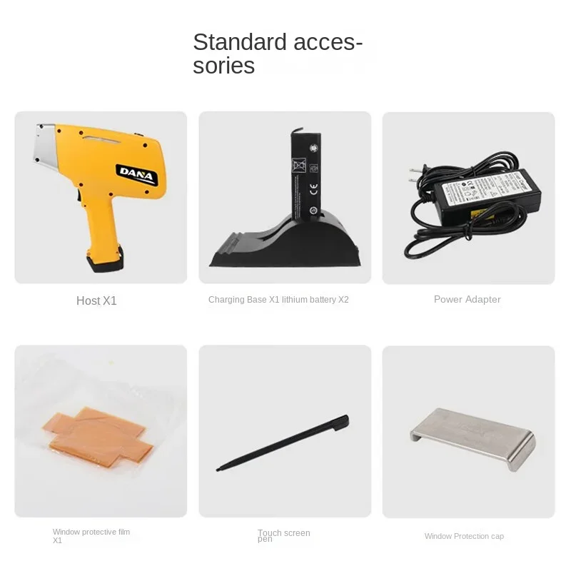 Alloy Analyzer Portable Metal Content Detector Material Multi-Element Analyzer Handheld Spectrometer