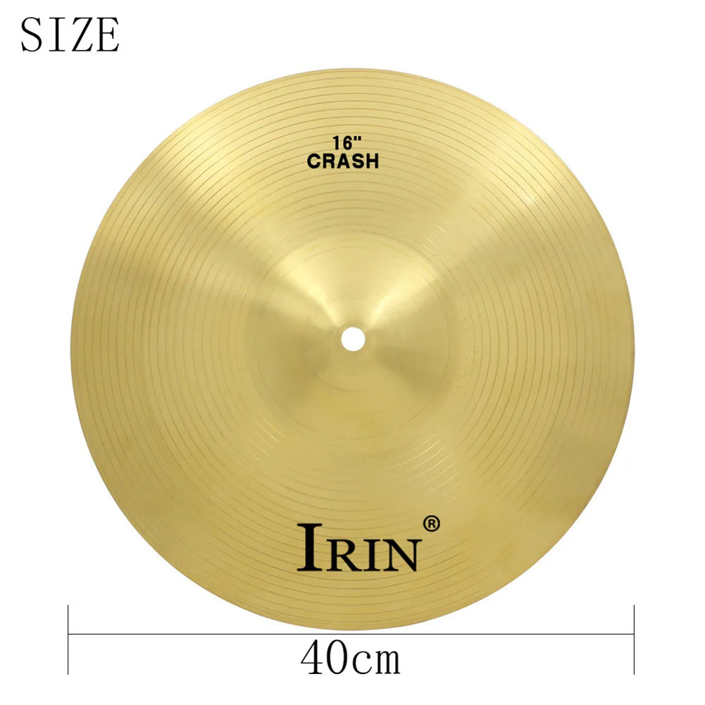 Drum Brass Cymbals For Beginners Hi-Hat Cymbal Percussion Splash Crash New Style Practical To Use High Quality