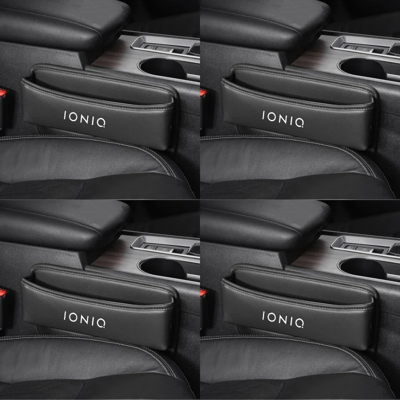 Multifunction Car Seat Gap Organizer Seat Crevice Slot Storage Box for Hyundai IONIQ 5 6 7 Accessories