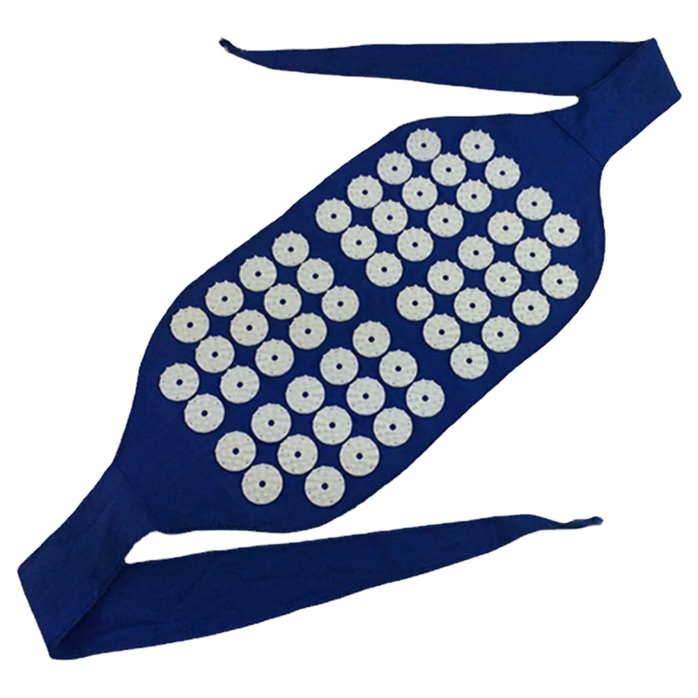 حزام تدليك الخصر المنزلي بالوخز بالإبر حزام تدليك احترافي أزرق للبالغين لتخفيف التعب أداة الضغط الإبري المحمولة #2