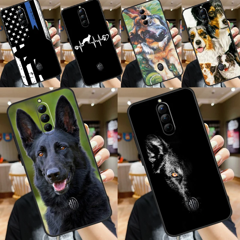 German Shepherd Dog Case For ZTE Nubia Red Magic 8S 8 9 Pro Plus RedMagic 6 6S Pro 7 7S Pro 6R 5S 5G Soft Cover