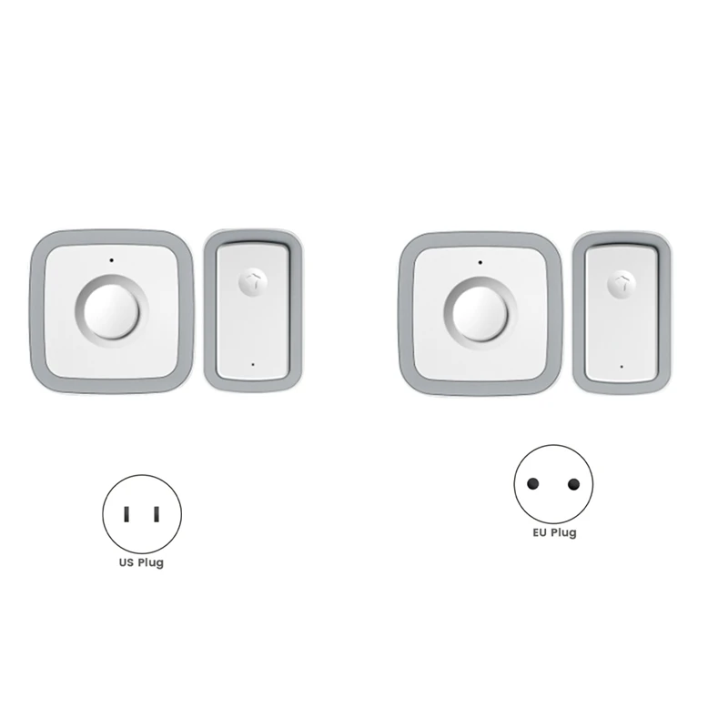 

Call Button Pager Wireless Door Bells Wireless Pager 5 Gear 300M For /Elderly/Patient/Disabled/Pregnant Woman Durable US Plug