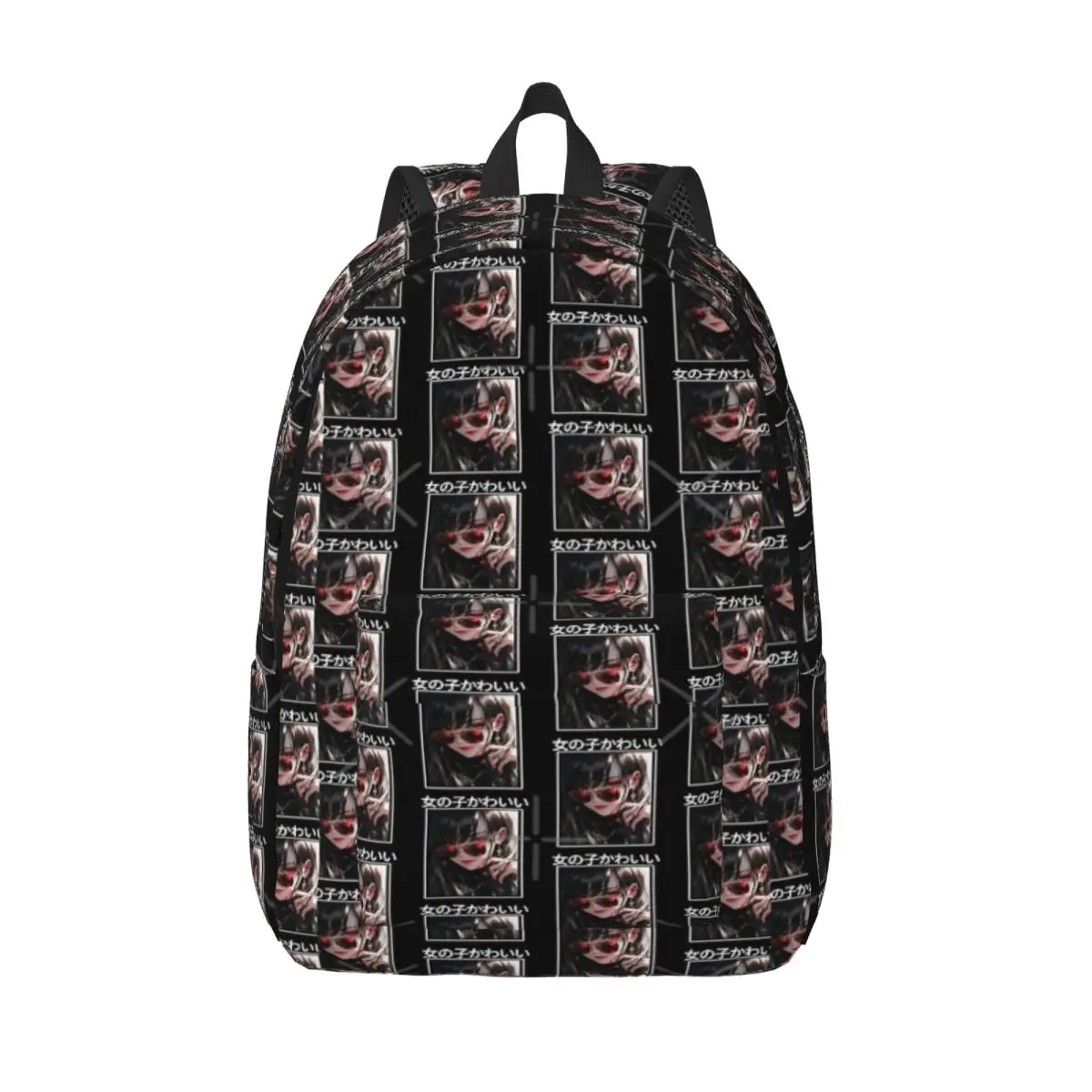 

Аниме Девушка Дизайн Симпатичная Художественная Уличная Одежда Простой и Стильный Рюкзак Холст Рюкзак Feminina Рюкзак