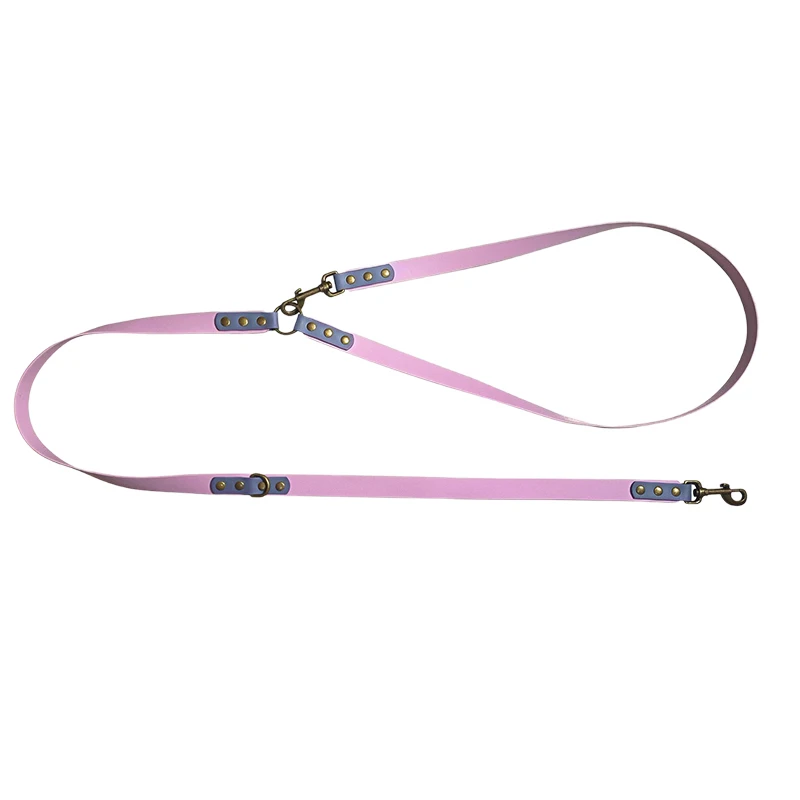 PVC Waterproof Splicing Dog Leash, Free from Traction, Outdoor Walking, Dog Accessories, Training Supplies, Small and Large Dogs