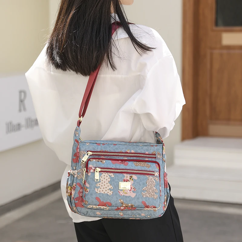 2022New Nylon Women Messenger Bags Female Crossbody Bags Handbags High Quality Bolsa Tote Beach Purse Sac A Main Bolsas Feminina