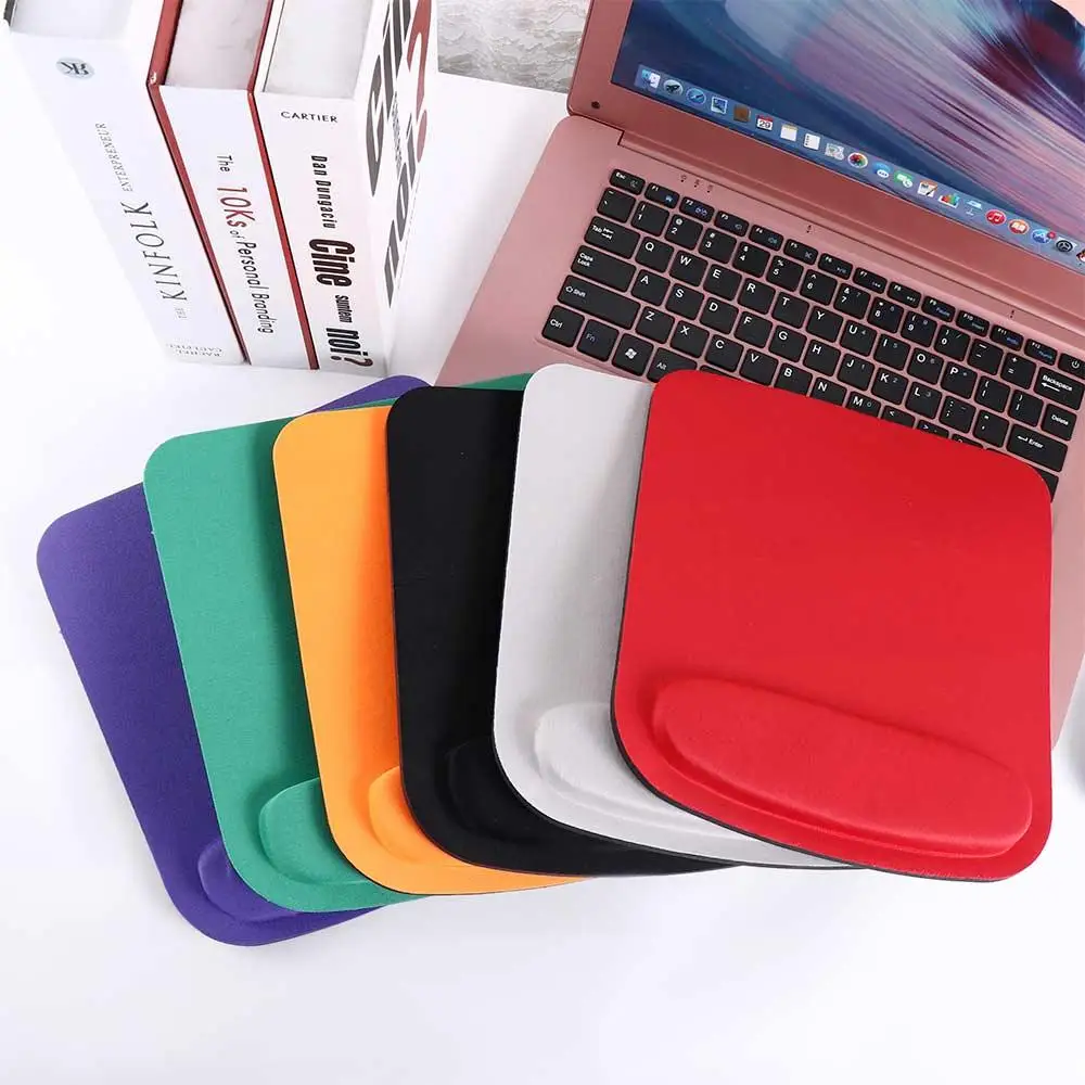 Mouse Pad With Wrist Rest Anti-Slip Gel Wrist Support Wristband Mouse Mat Pad For PC Laptop Macbook Computer