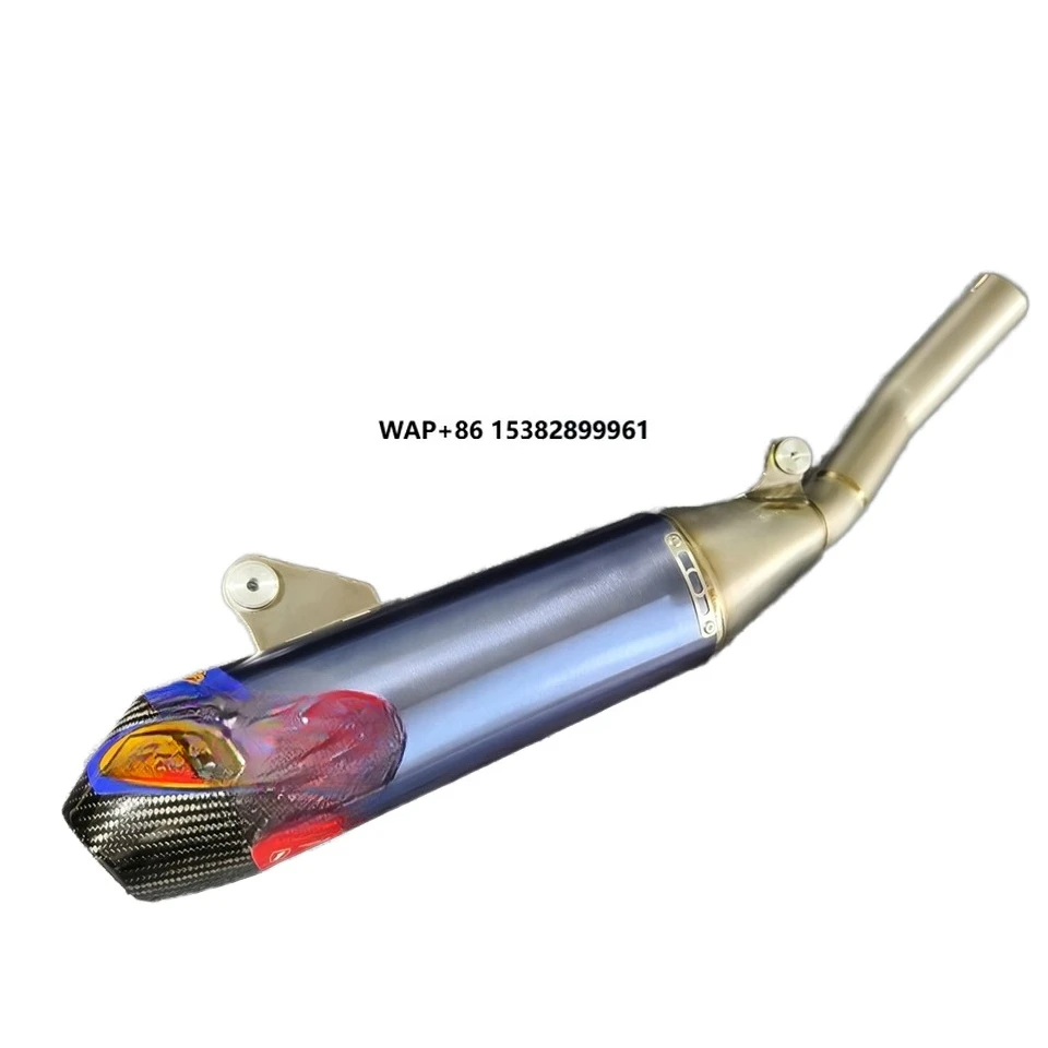 

New FMF Titanium Exhaust for WR450F Custom Modified Mufflers in Carbon Stainless Steel Stainless Steel Box Packaged