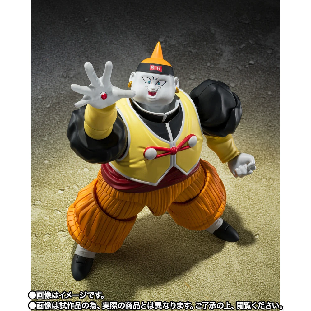 In Stock Original BANDAI SHFiguarts Dragon Ball Z Android 19 Action Figure Genuine Anime Model