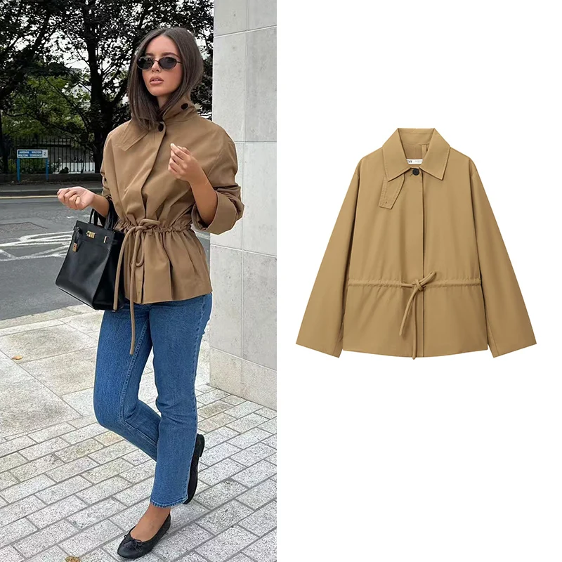 

Women's Autumn Jackets 2025 New Fashion Slim Elegant Women's Warm Coats Jackets Chic Street Youth Travel Autumn Jackets