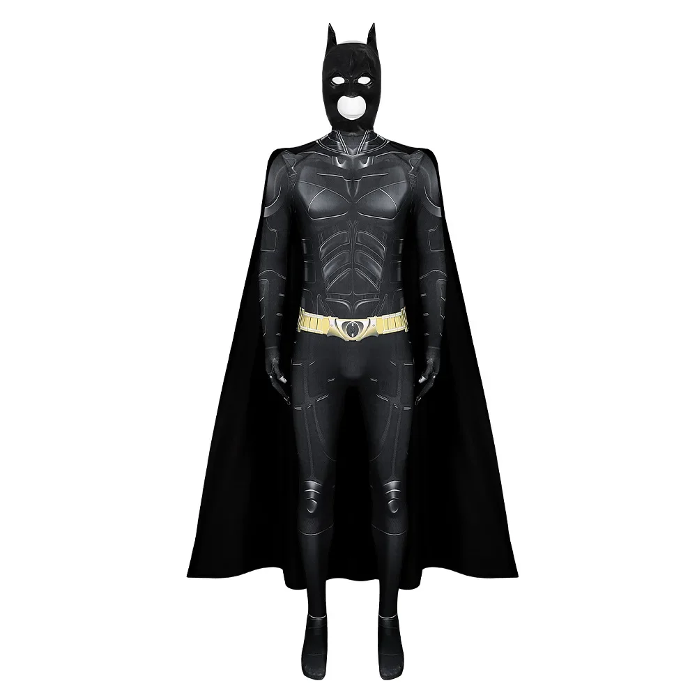 Film and Television Cosplay Bruce Wayne Jumpsuit Bodysuit Cos Costume Stage Performance Performance Theme Party Costume