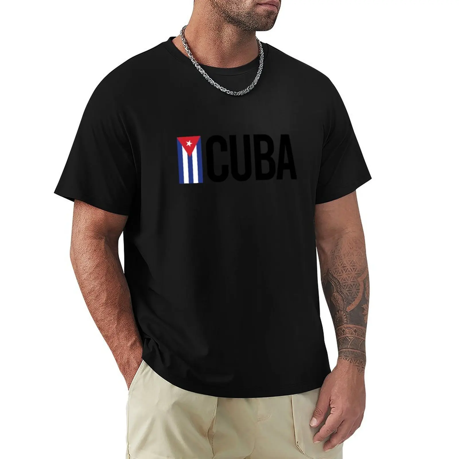 

Cuba Minimal Design collection T-Shirt Funny t-shirt cute clothes Man t-shirt cute tops oversized t shirts for men