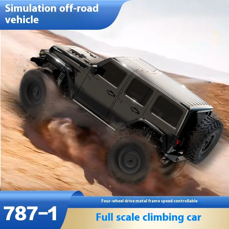 Four-wheel drive remote control car adult professional herdsman climbing car RC full scale 1 to 24 off-road vehicle toy car