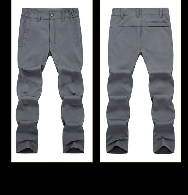 

2023 Outdoor Summer Thin Quick-drying Slim Fit Long Trousers Tactical Pants Spring Autumn Training Hiking Breathable Work Pants