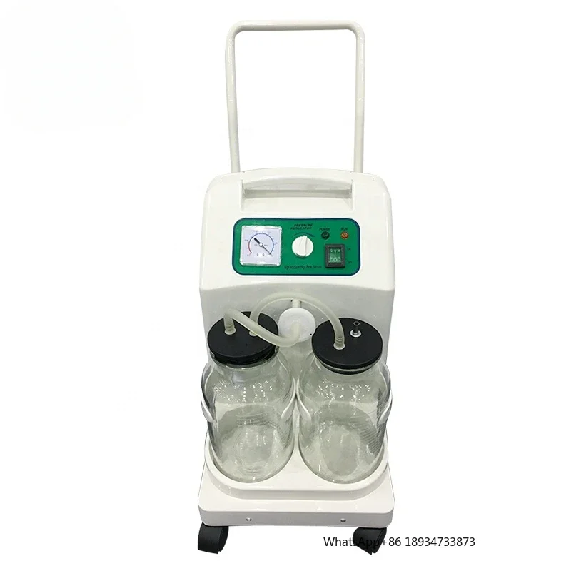 IN-I050 Medical surgical high vacuum low-pressure sputum pedal induced  operated portable electric suction apparatus