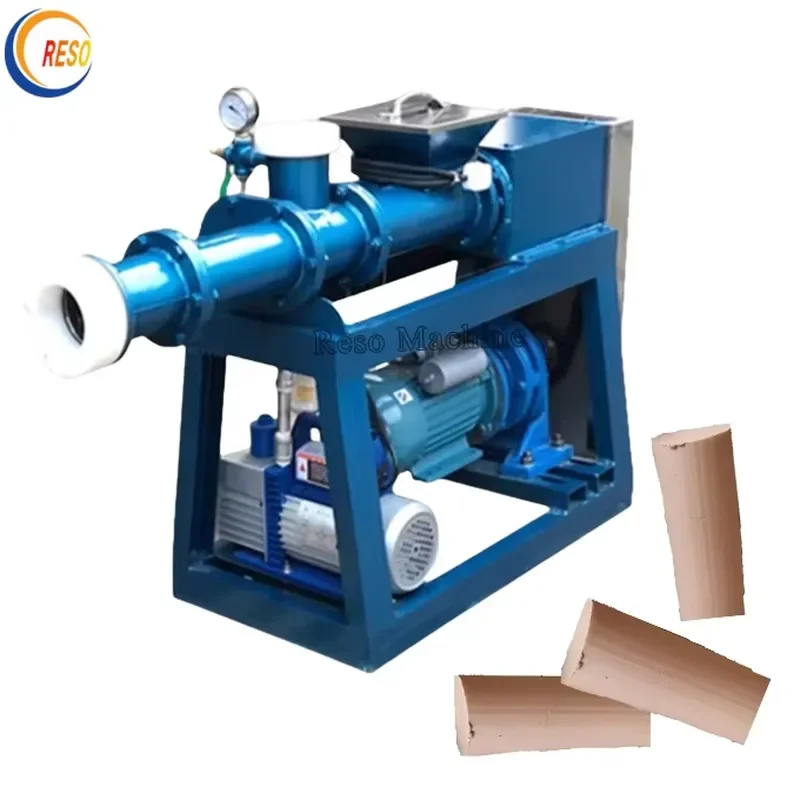 Mini Pottery Vacuum Clay Processing Machine Output Pug Mill Ceramic Clay Extruder Machine
