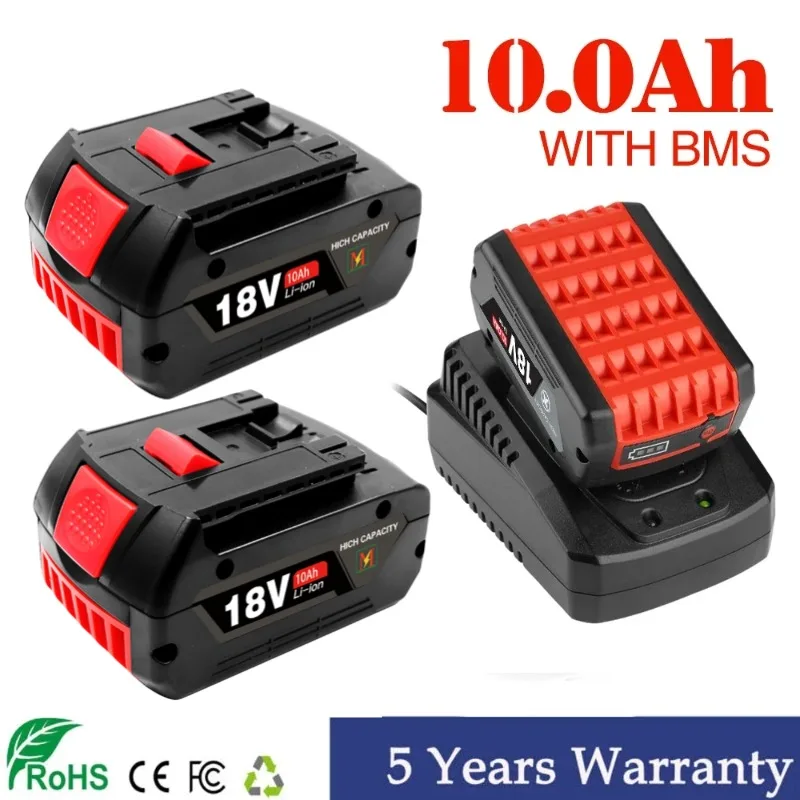 

For bosch 18V 6.0AH rechargeable lithium-ion battery Wholesale Price GBA18V BAT618, 8Ah, Suitable for Multiple Tools and Devices