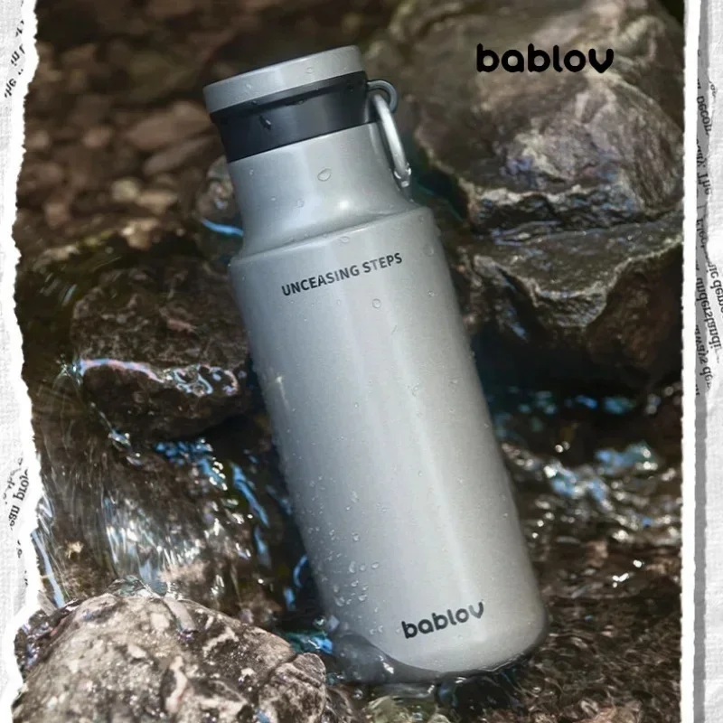 

Bablov 480 мл термос бутылка для воды из нержавеющей стали термос герметичная изолированная чашка уличный кемпинг походный термос кружка