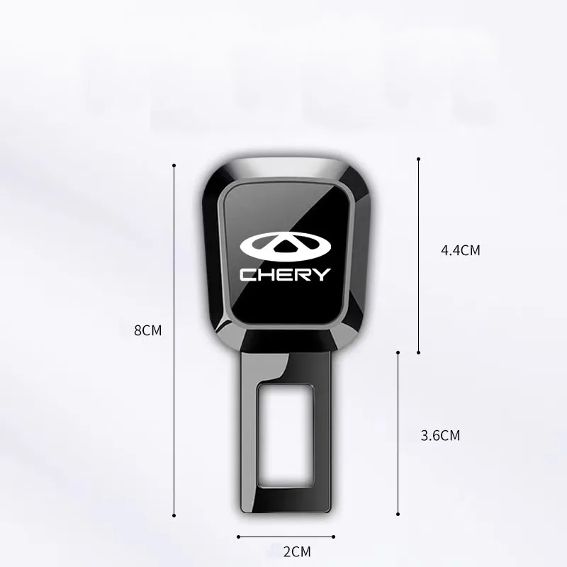 لشيري تيجو 2 3 4 5 7 برو 8 3X A1 QQ مقعد السيارة حزام كليب تمديد المكونات قفل مقعد السيارة السلامة مشبك #4