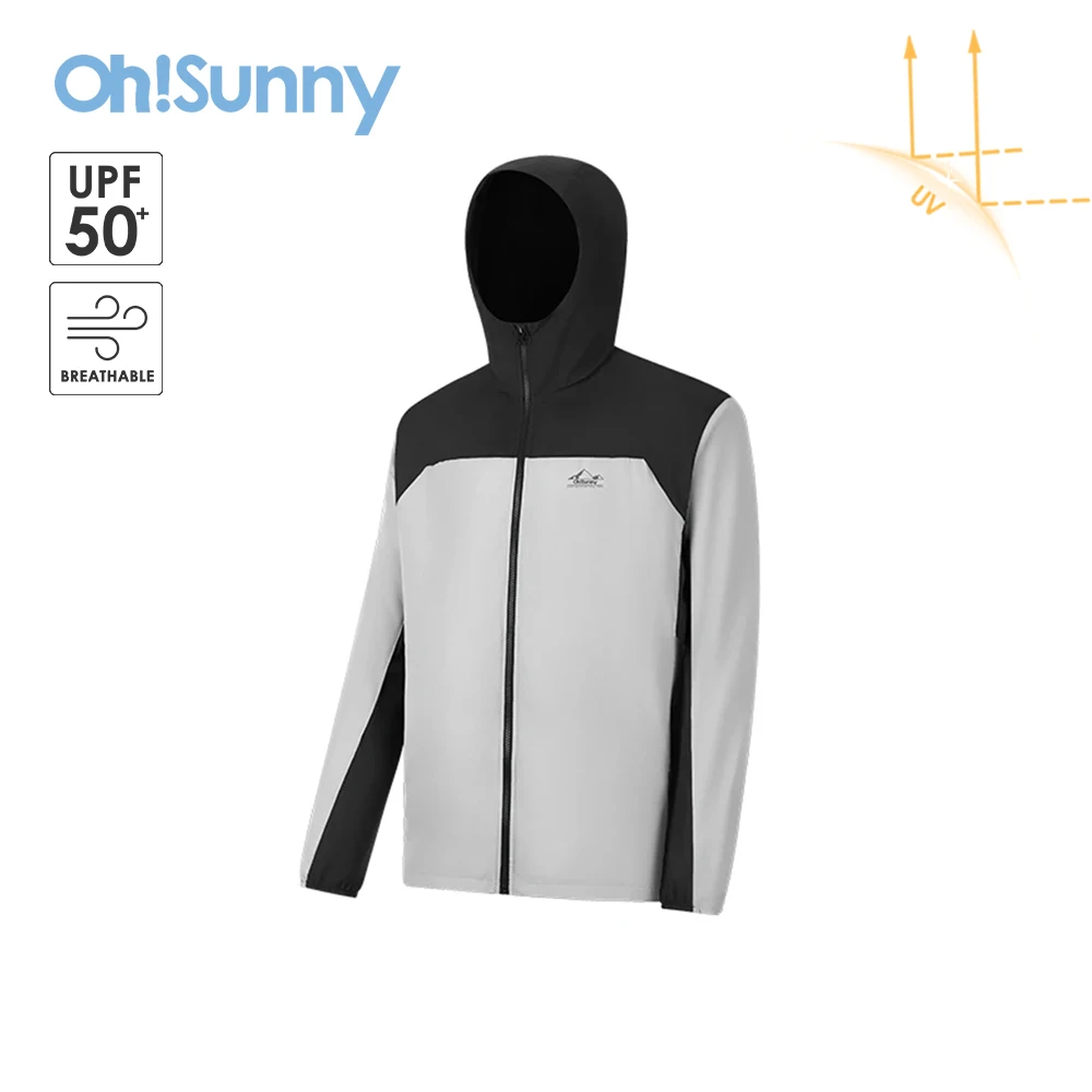 

OhSunny Men's Sports Jacket Sun Protection Coat 2024 Spring Summer New Anti-UV Outwear Male Outdoors Fishing Jackets Sportswear