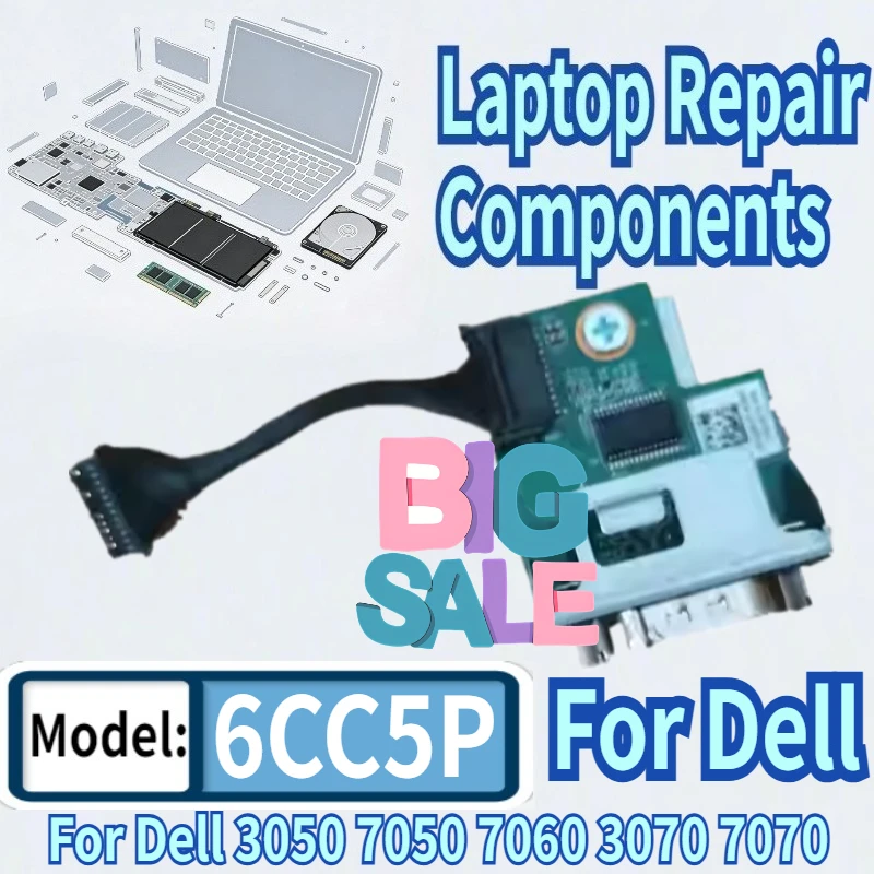 

For Dell 3050 7050 7060 3070 7070 MFF Serial Port Module Interface 6CC5P 06CC5P C4PDJ 0C4PDJ