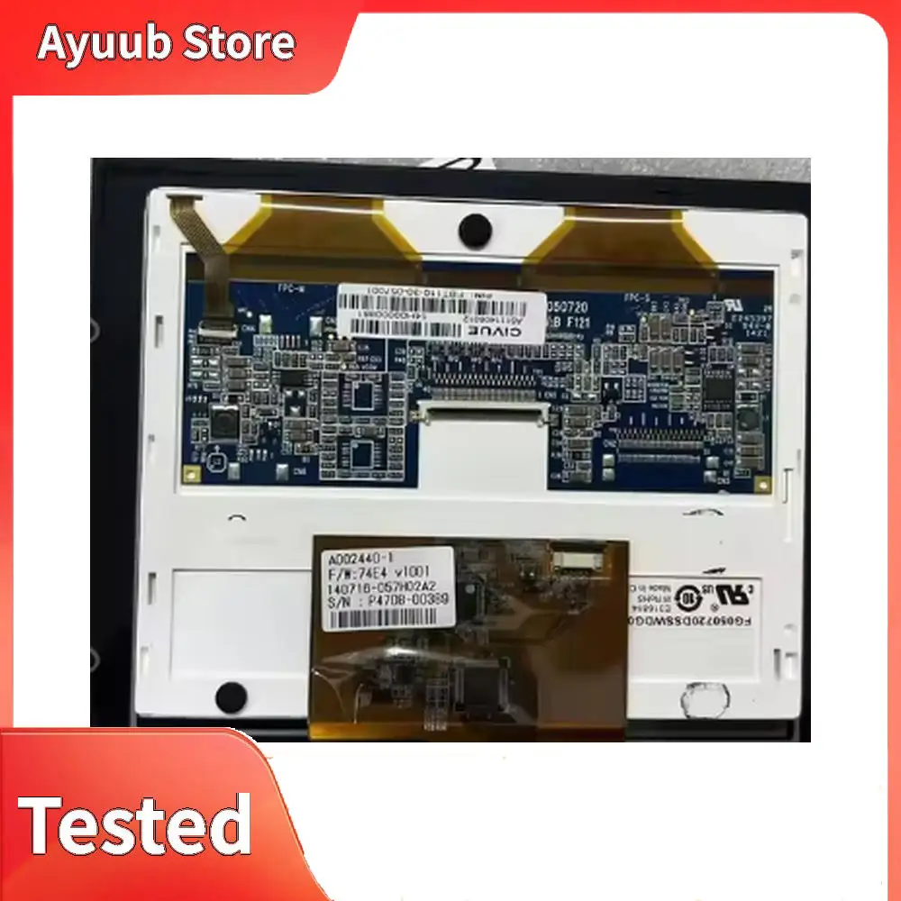 

Industrial Control LCD Screen for Perfect Display FG050720DSSWDG01 FX050720DSSWDGT9 FG050720DSSWDGT1 CLAA057VA01CW