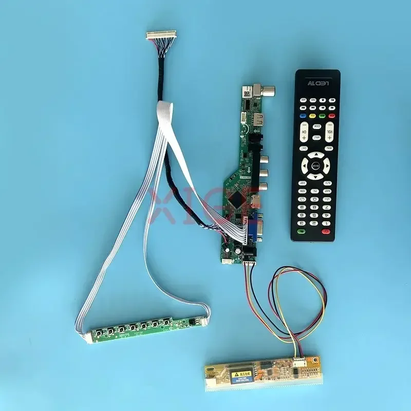 وحدة تحكم بشاشة إل سي دي لوحة للقيادة صالح LTN154X7 B154PW01 B154PW02 AV + USB + IR + VGA + HDMI LVDS 30 دبوس مجموعة لوحة ال سي دي التلفزيون التناظرية 1440*900 1CCFL