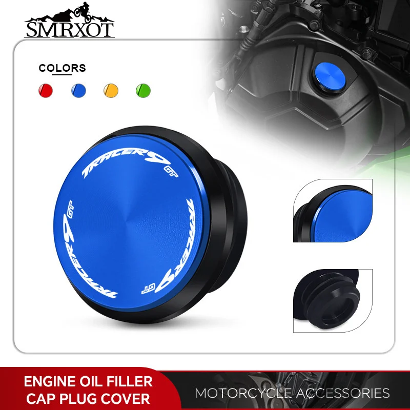 

TRACER Motorcycle Oil Cap Bolt Cover Engine Oil Screw Protection Cap For tracer9 tracer9GT tracer900 tracer900gt 2018-2025