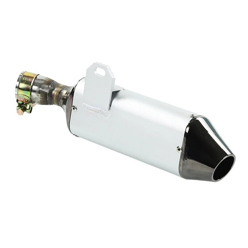 Suitable for offroad motorcycle accessories exhaust pipe Suitable for Huayang Bosuer aluminum tube exhaust pipe Rear end muffler
