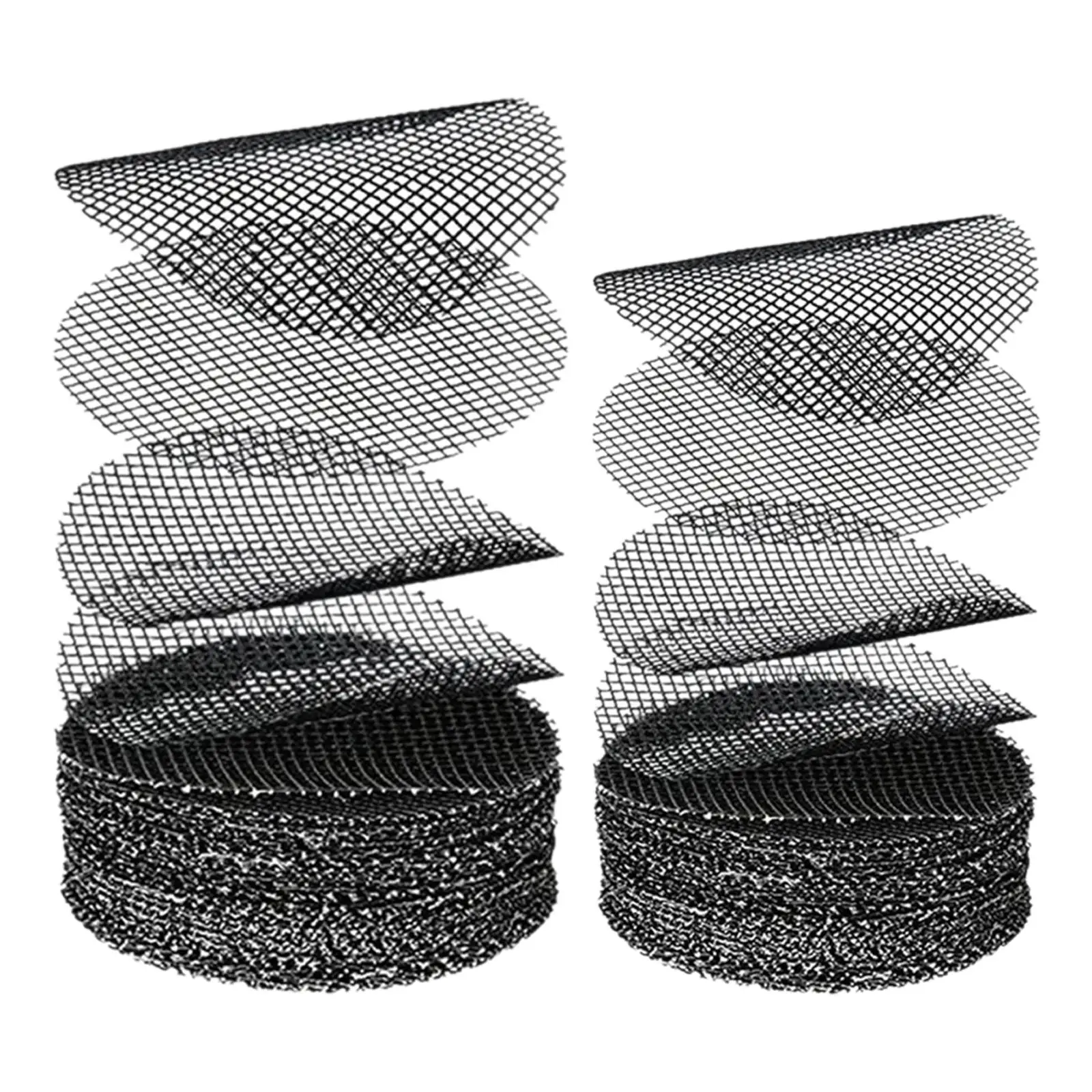 Pot Mesh Drainage Screens Round Polyester Gasket Block Soil Leaking for Plant Pot Large Flower Pots Outdoor Use