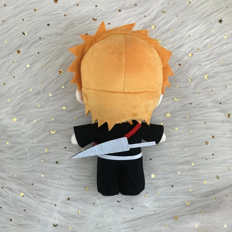 Anime BLEACH Kuchiki Byakuya Kurosaki ichigo Cosplay peluche bambola giocattolo 20cm carino morbido cuscino farcito regalo per bambini