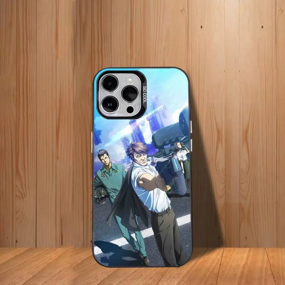 P-Psycho P-Pass  Phone Case For iPhone 17,16,15,14,13,12,11,Mini,Pro,SE,MAX White Matte Shockproof Cover