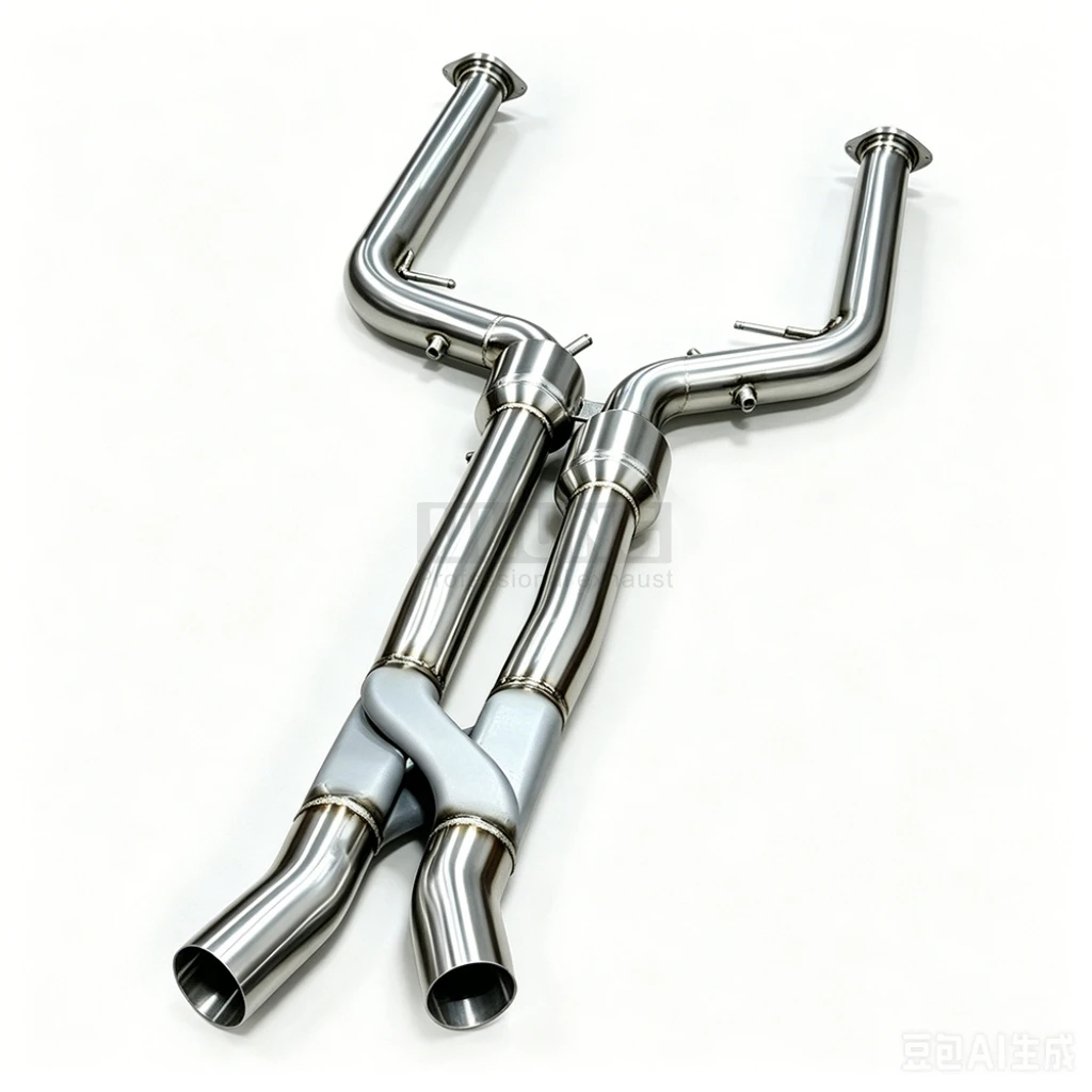 

OEM exhaust middle section (with Z-pipe) for BMW M3 M4 (G80/G82) 3.0T 2020-2026 stainless steel exhaust middle pipe