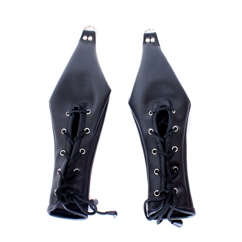 Adult Products Leather RestraintFemale Slave Training High-end Multi-functional Dog Palm Fun Tight Hand Confinement