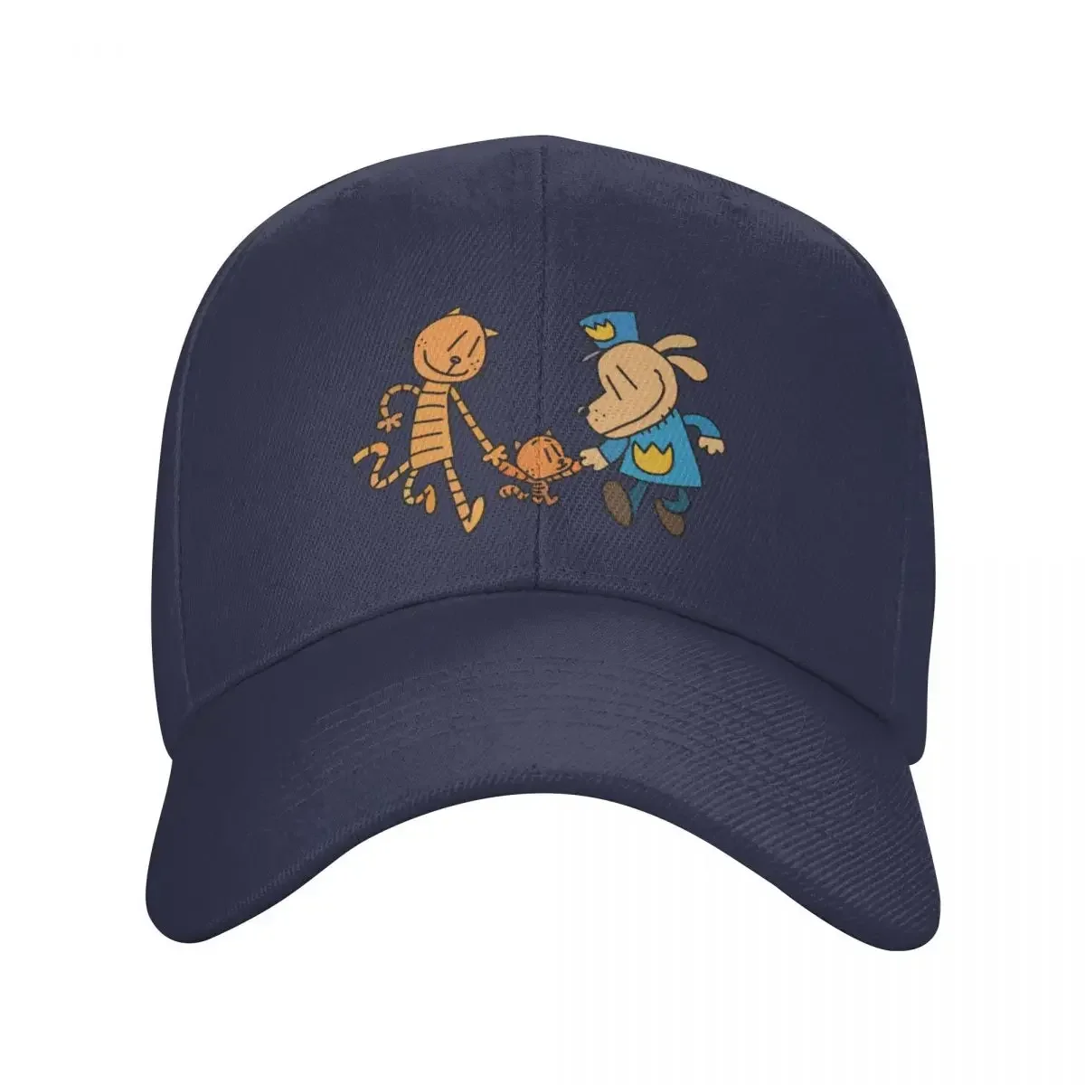 Dog Man, Lil Petey, and Big Petey Fan Art Cap baseball cap Cap hat trucker hats women's Men's