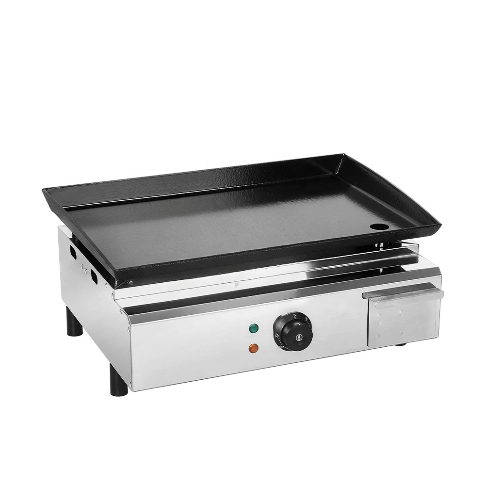 

Outdoor/Indoor Barbecue machine Stainless Electric Plancha grill home stainless steel smokeless electric grill bbq