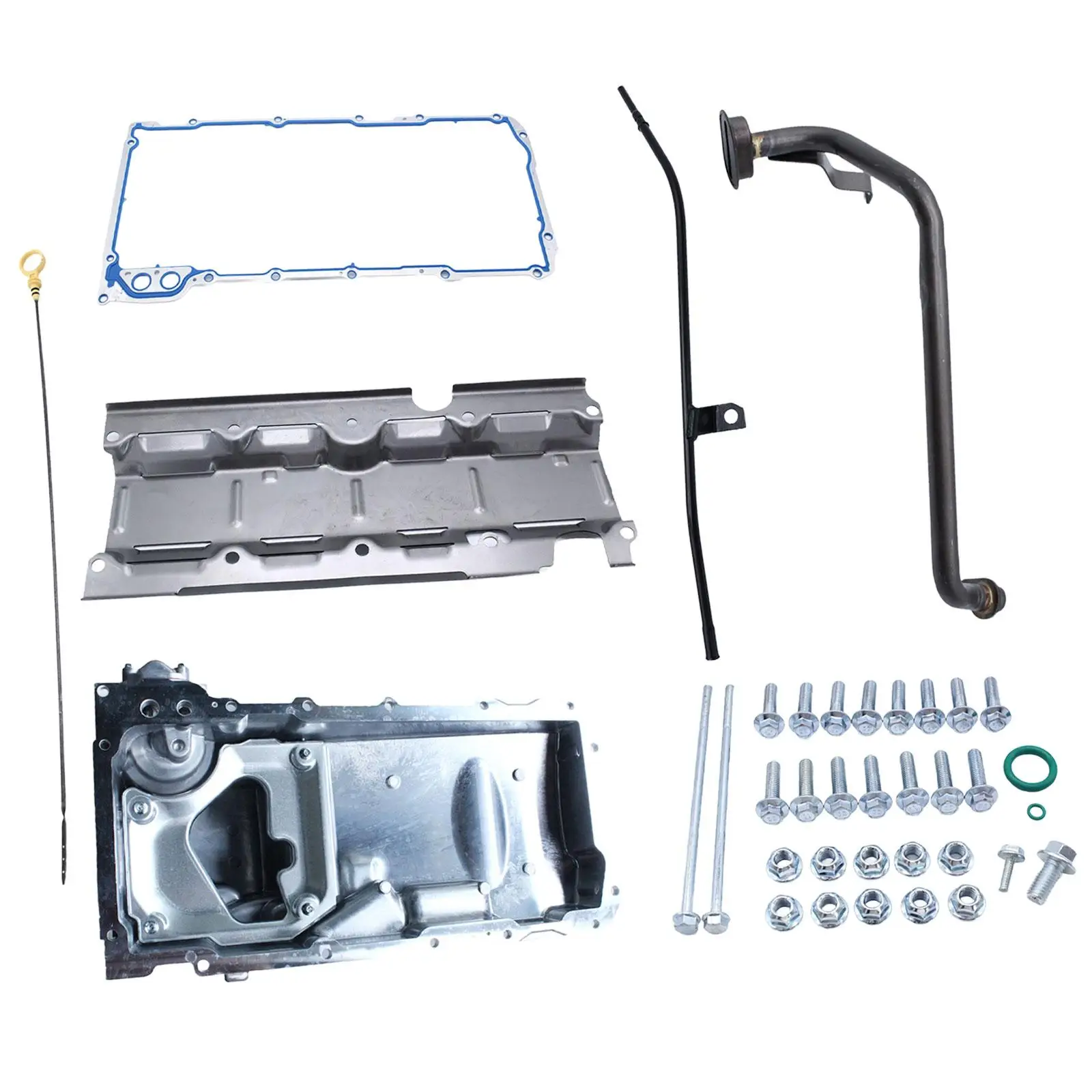 

Swap Low Profile Oil Pan Kit Retrofit Set for LS1 LS3 Lsa LSX Accessory