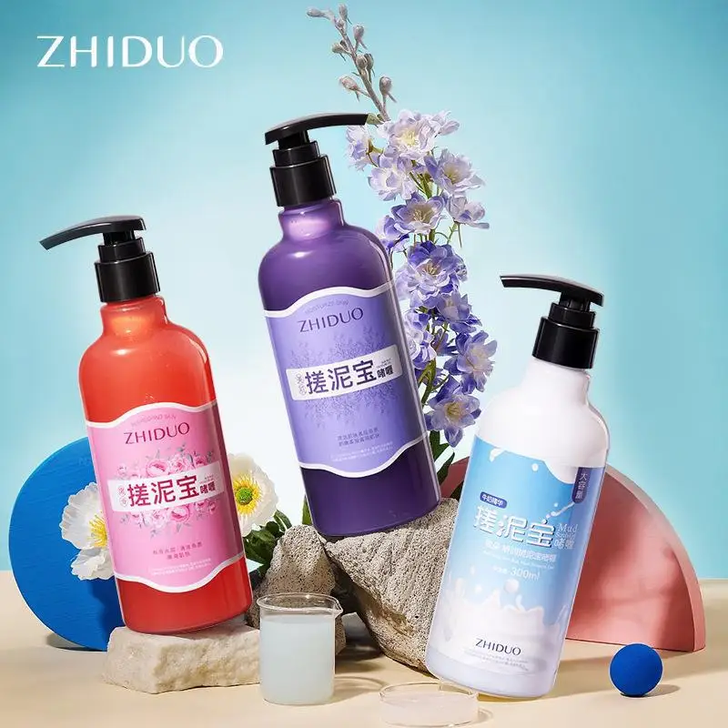 Rub Mubao Gel 300ml Remove Chicken Skin Body Cleanser Deep Cleansing Dirt Exfoliation Dead Skin Rejuvenation